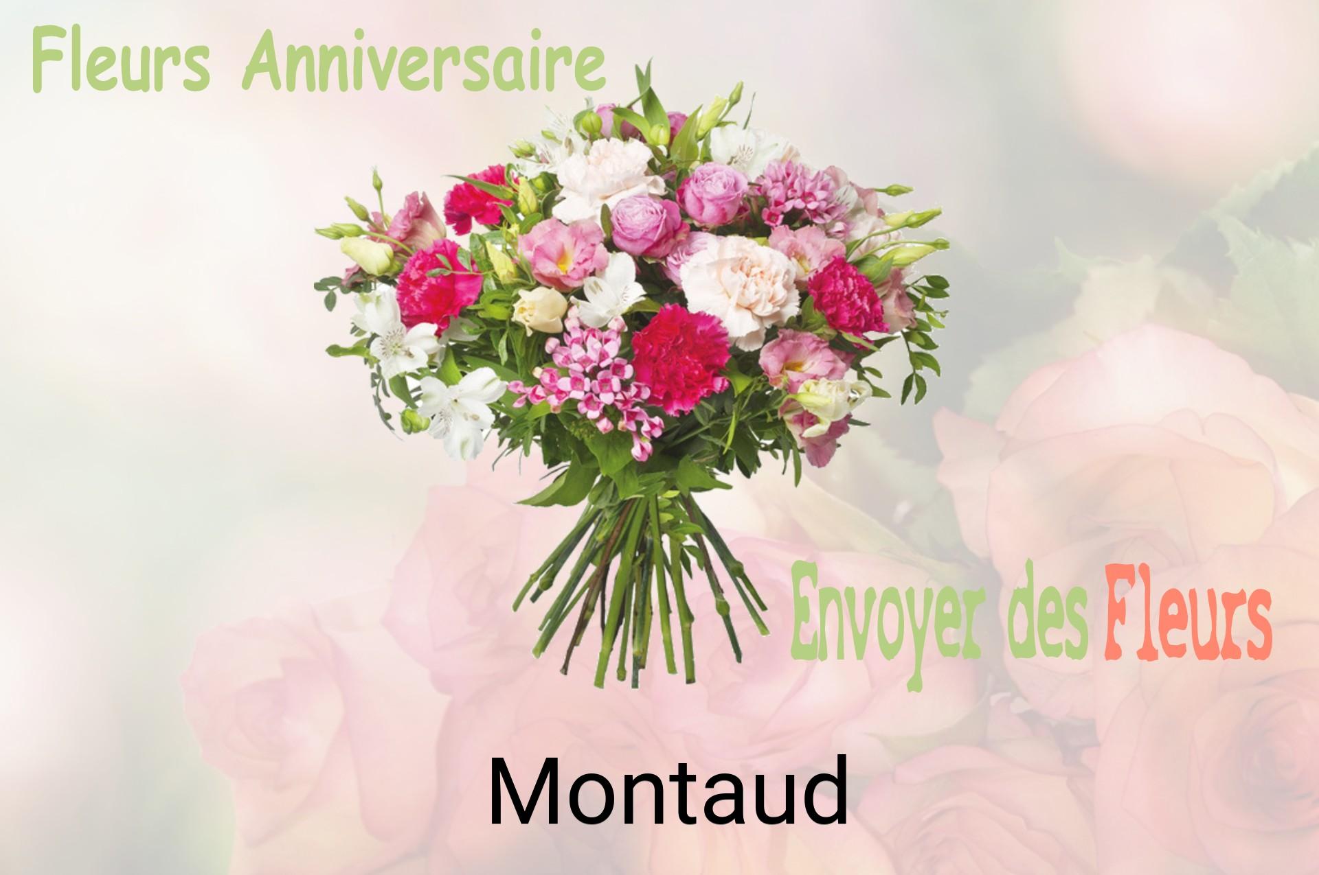 Bouquet de fleurs d’anniversaire livré à Montaud